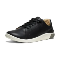 Online KNX Leather Sneaker  |  Black/Star White Femme Chaussures