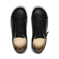 Online KNX Leather Sneaker  |  Black/Star White Femme Chaussures