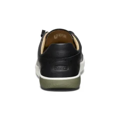 Online KNX Leather Sneaker  |  Black/Star White Femme Chaussures