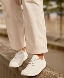 Best KNX Leather Sneaker  |  Star White/Star White Femme Chaussures