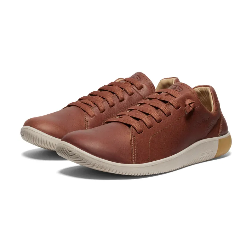 Discount KNX Leather Sneaker Pour Homme | Tortoise Shell/Plaza Taupe Homme Chaussures
