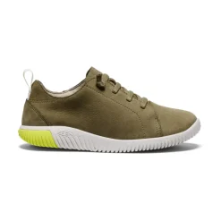 Cheap KNX Leather Sneaker Pour Jeunes  |  Martini Olive/Evening Primrose Enfant Chaussures