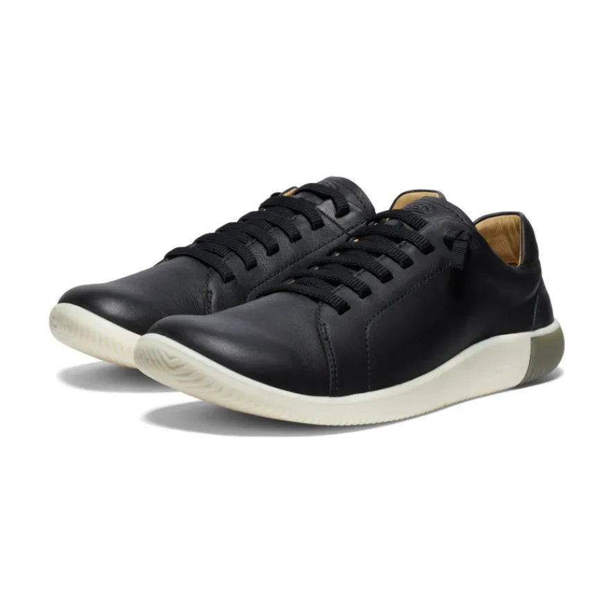 Sale KNX Leather Sneaker Pour Homme | Black/Star White Homme Chaussures