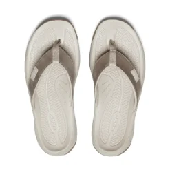 Store Kona Leather Flip-Flop  |  Brindle/Silver Birch Femme Sandales