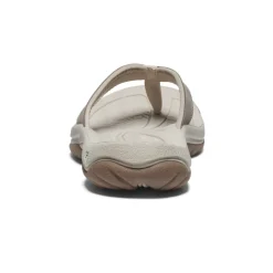 Store Kona Leather Flip-Flop  |  Brindle/Silver Birch Femme Sandales