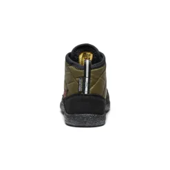 Hot Little Kids' Howser II Waterproof Chukka | Dark Olive/Gold Flame Enfant Bottes