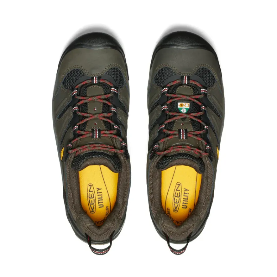 Outlet Men's CSA Lansing (Steel Toe) | Black Olive/Burnt Henna Homme Bottes Et Chaussures De Travail|Chaussures