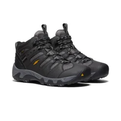 Shop Men's Koven Waterproof Boot  |  Black/Steel Grey Homme Imperméable À L'eau|Bottes