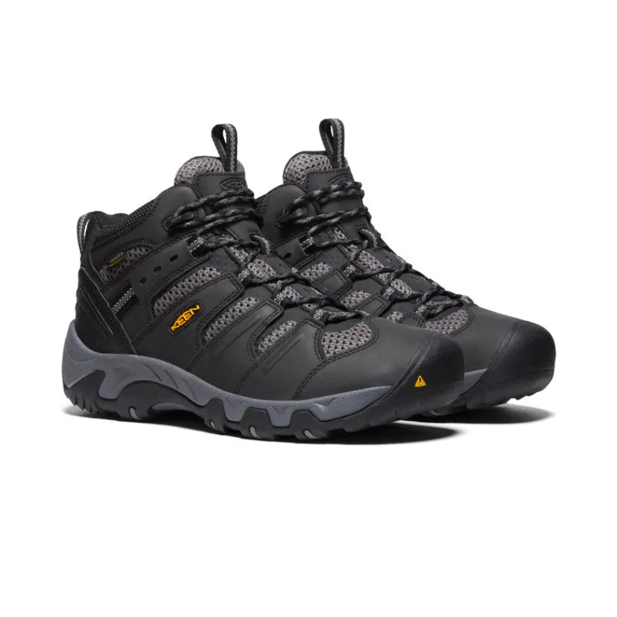 Shop Men's Koven Waterproof Boot | Black/Steel Grey Homme Imperméable À L'eau|Bottes