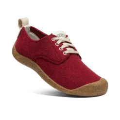 Shop Mosey Derby Shoe Pour Femme  |  Red Felt/Birch Femme Chaussures