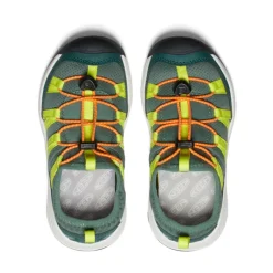 Fashion Motozoa Sneaker Pour Enfants  |  Sea Moss/Scarlet Ibis Enfant Chaussures