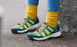 Fashion Motozoa Sneaker Pour Enfants  |  Sea Moss/Scarlet Ibis Enfant Chaussures
