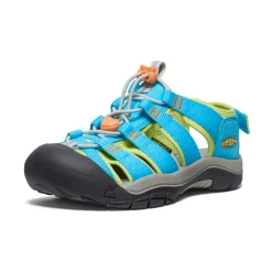 Cheap Newport Boundless Sandal Pour Jeunes  |  Blue Atoll/Daiquiri Green Enfant Sandales