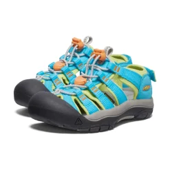 Flash Sale Newport Boundless Sandal Pour Enfants  |  Blue Atoll/Daiquiri Green Enfant Sandales
