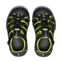 Cheap Newport H2 Pour Enfants  |  Black/Lime Green Enfant Sandales
