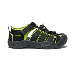 Outlet Newport H2 Pour Jeunes  |  Black/Lime Green Enfant Sandales