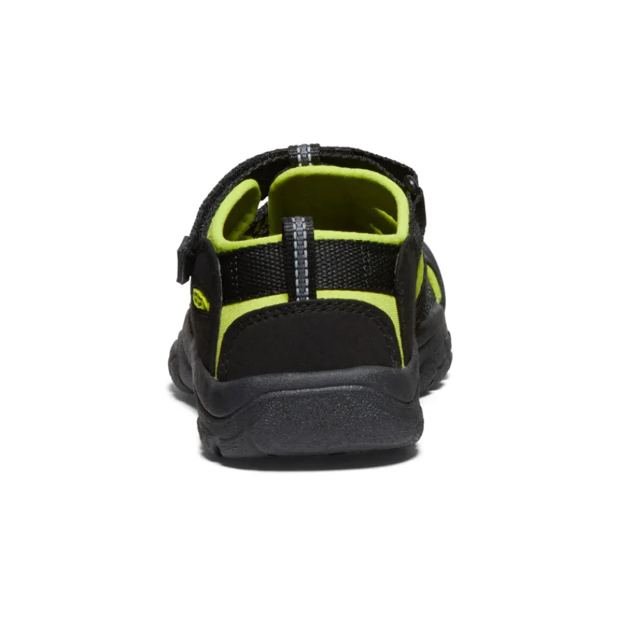 Outlet Newport H2 Pour Jeunes | Black/Lime Green Enfant Sandales