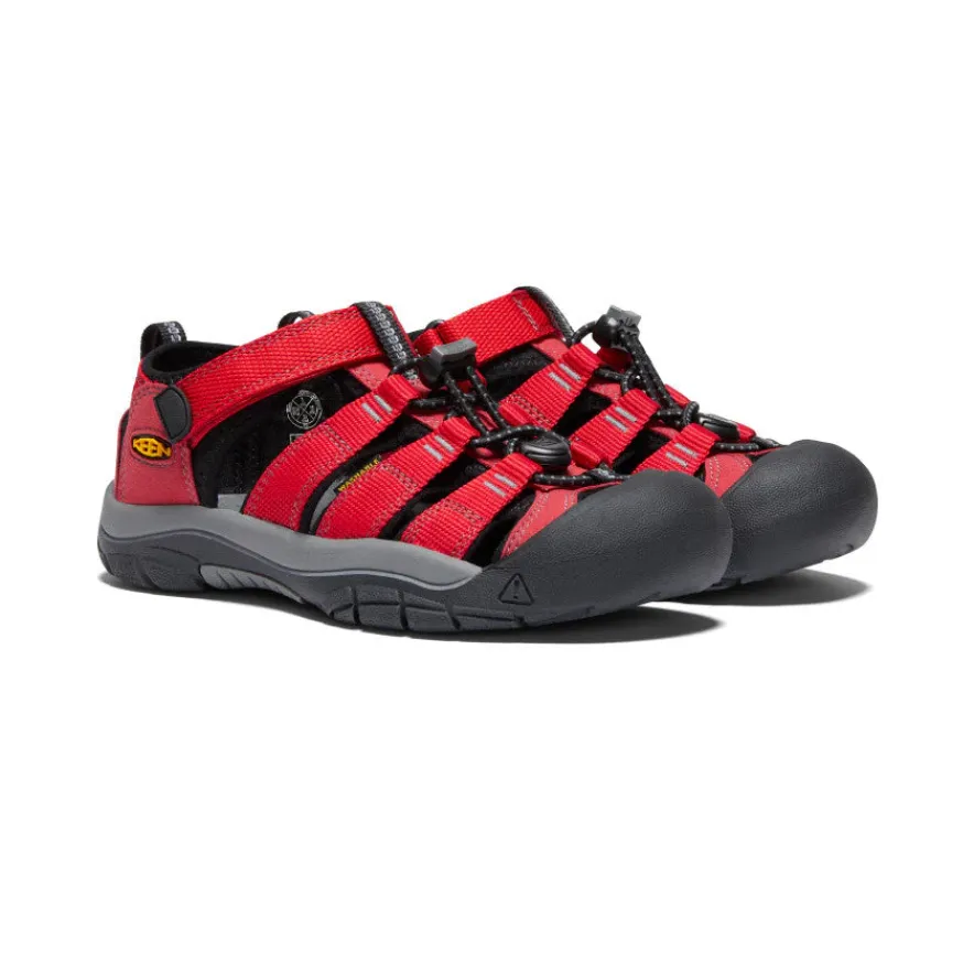 Discount Newport H2 Pour Jeunes | Ribbon Red/Gargoyle Enfant Sandales