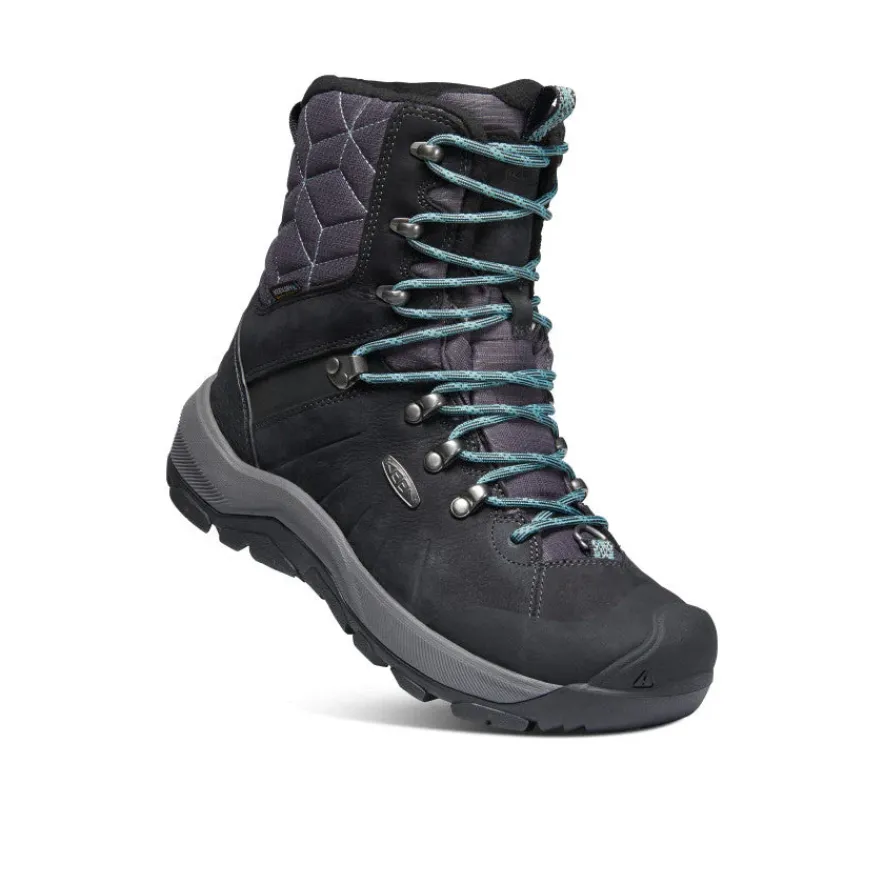 Best Revel IV High Polar Boot Pour Femme | Black/North Atlantic Femme Isolé|Imperméable À L'eau