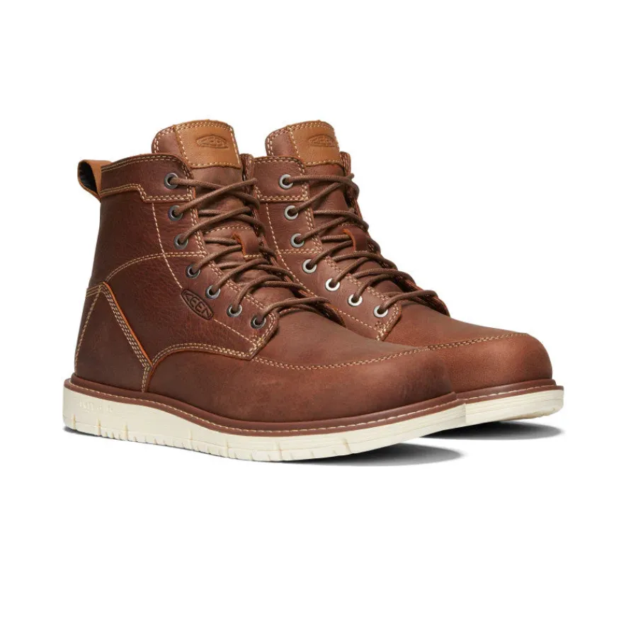 Clearance San Jose 6" Boot (Soft Toe) Pour Homme | GINGERBREAD/OFF WHITE Homme Bottes Et Chaussures De Travail|Bottes