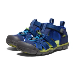 Clearance Seacamp II CNX Pour Jeunes  |  Blue Depths/Chartreuse Enfant Sandales