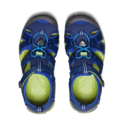 Clearance Seacamp II CNX Pour Jeunes  |  Blue Depths/Chartreuse Enfant Sandales