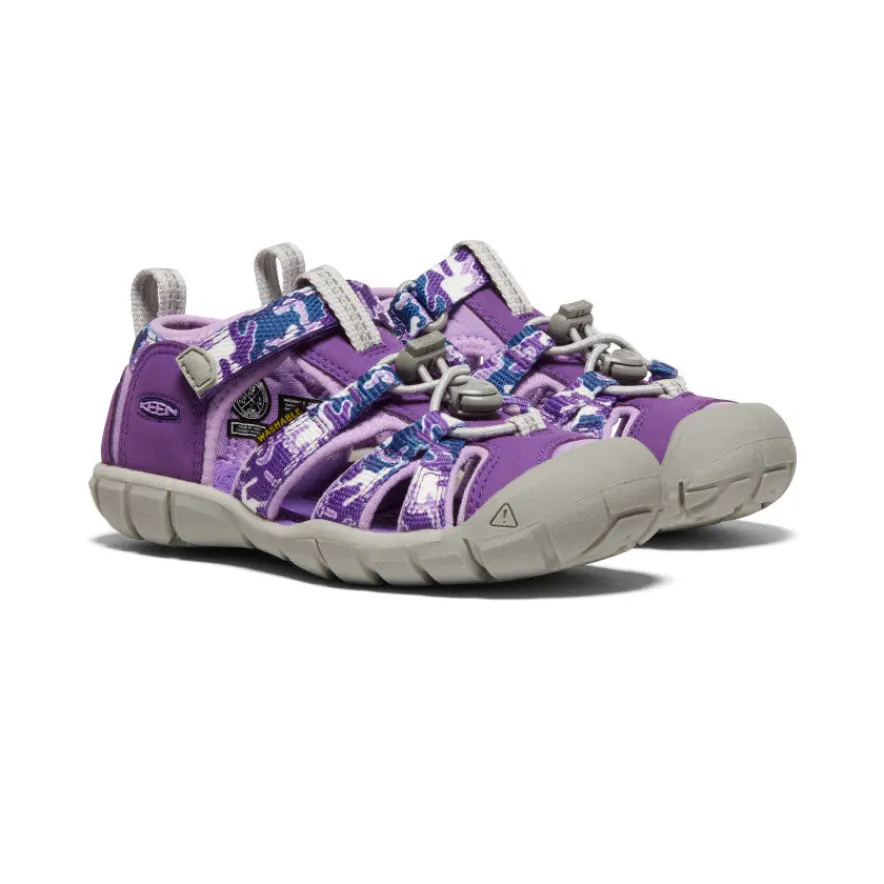 Discount Seacamp II CNX Pour Petit Enfants | Camo/Tillandsia Purple Enfant Sandales