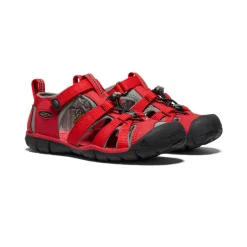 Cheap Seacamp II CNX Pour Petit Enfants  |  Racing Red/Gargoyle Enfant Sandales