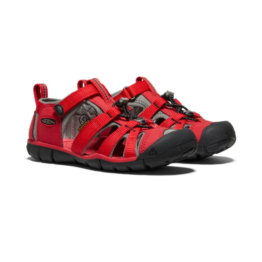 Cheap Seacamp II CNX Pour Petit Enfants | Racing Red/Gargoyle Enfant Sandales