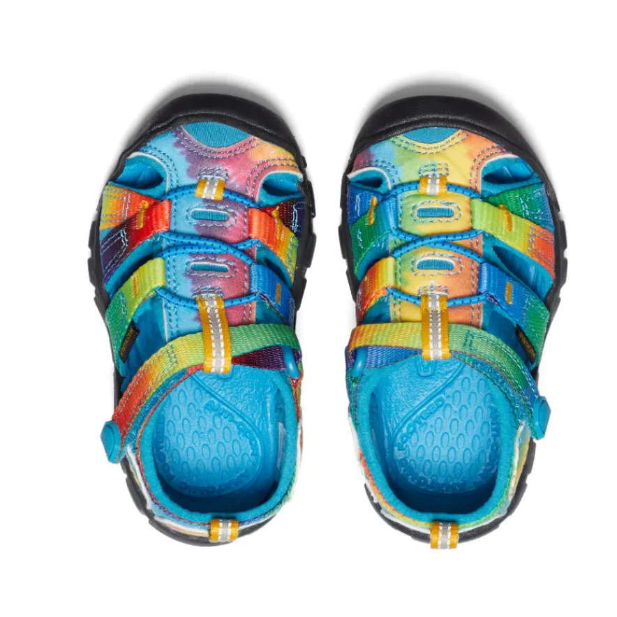 Hot Seacamp II CNX Pour Petit Efants | Vivid Blue/Original Tie Dye Enfant Sandales