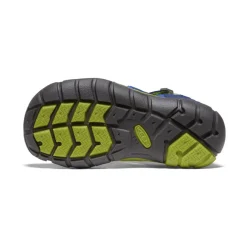 Fashion Seacamp II CNX Pour Petit Efants | Blue Depths/Chartreuse Enfant Sandales