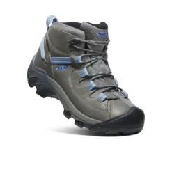 Hot Targhee II Waterproof Mid Pour Femme | Steel Grey/Hydrangea Femme Imperméable À L'eau|Bottes