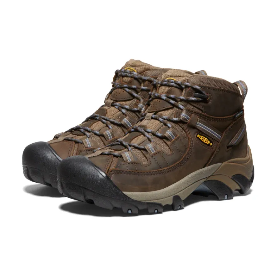 Hot Targhee II Waterproof Mid Pour Femme | Slate Black/Flint Stone Femme Imperméable À L'eau|Bottes