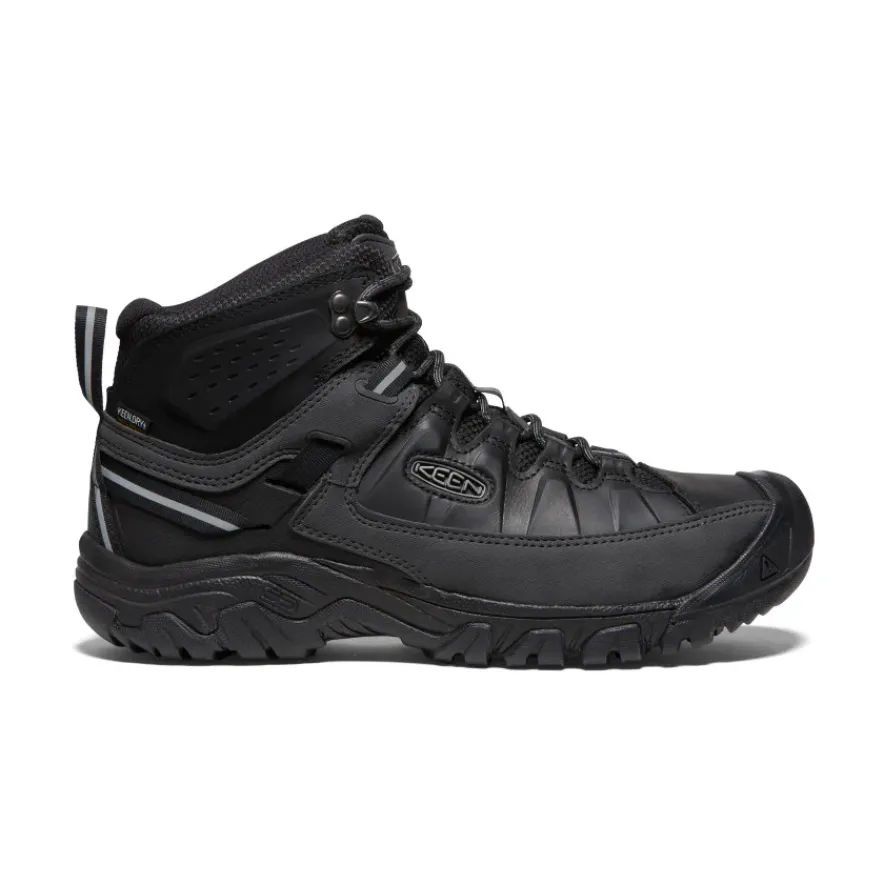 Clearance Targhee III Waterproof Mid Pour Homme | Triple Black Homme Imperméable À L'eau|Bottes
