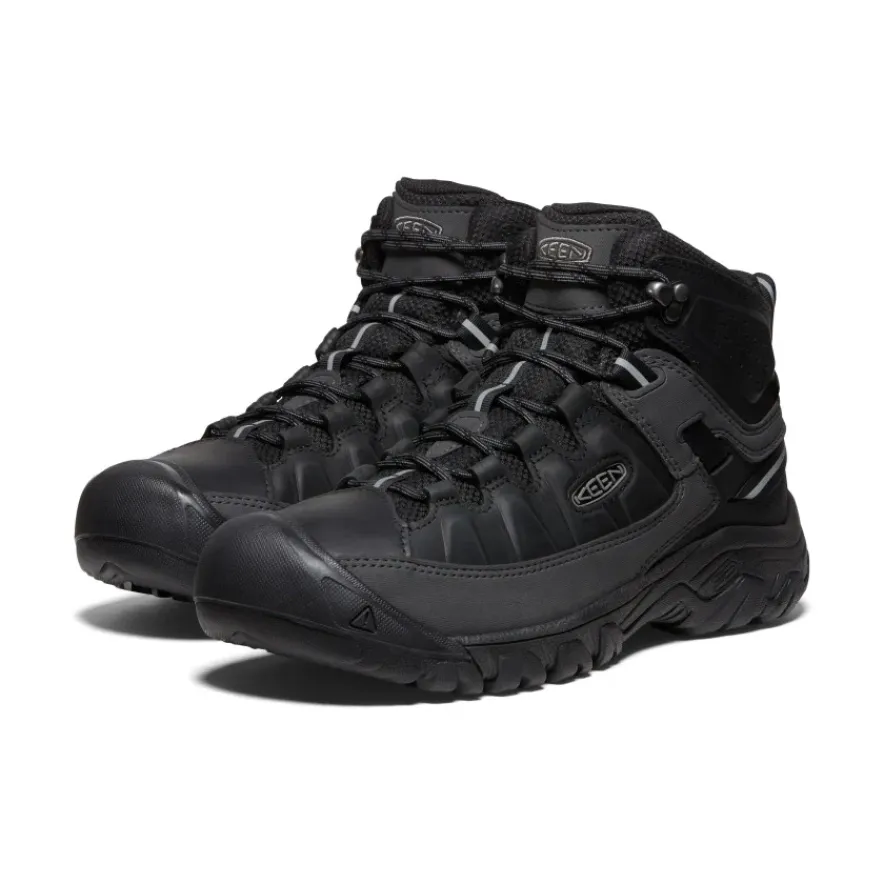 Clearance Targhee III Waterproof Mid Pour Homme | Triple Black Homme Imperméable À L'eau|Bottes