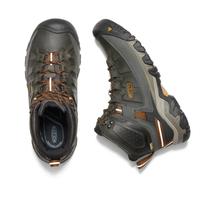 Discount Targhee III Waterproof Mid Pour Homme | Black Olive/Golden Brown Homme Imperméable À L'eau|Bottes