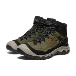 Discount Targhee IV Waterproof Hiking Boot Pour Homme  |  Dark Olive/Gold Flame Homme Imperméable À L'eau|Bottes