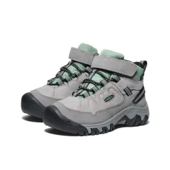 Cheap Targhee IV Waterproof Hiking Boot Pour Enfants  |  Alloy/Granite Green Enfant Bottes