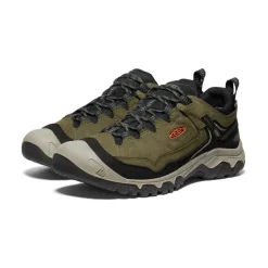 Fashion Targhee IV Waterproof Hiking Shoe Pour Homme  |  Dark Olive/Gold Flame Homme Imperméable À L'eau|Chaussures