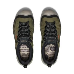 Fashion Targhee IV Waterproof Hiking Shoe Pour Homme  |  Dark Olive/Gold Flame Homme Imperméable À L'eau|Chaussures