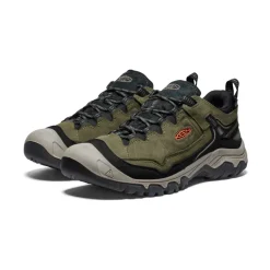 Fashion Targhee IV Waterproof Hiking Shoe Pour Homme  |  Dark Olive/Gold Flame Homme Imperméable À L'eau|Chaussures