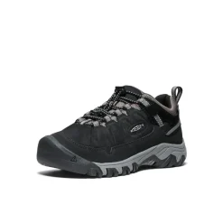 Shop Targhee IV Waterproof Hiking Shoe Pour Jeunes  |  Black/Steel Grey Enfant Chaussures