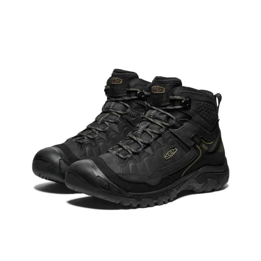 Flash Sale Targhee IV Waterproof Hiking Boot Pour Homme | Triple Black Homme Imperméable À L'eau|Bottes