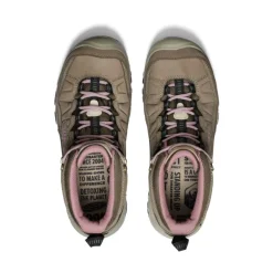 Outlet Targhee IV Wide Waterproof Hiking Boot Pour Femme  |  Brindle/Nostalgia Rose Femme Large|Imperméable À L'eau