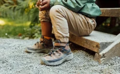 New Targhee Waterproof Boot Pour Enfants  |  Steel Grey/Porcelain Enfant Bottes
