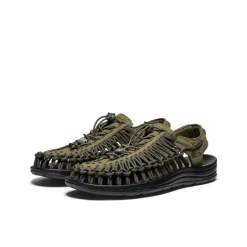 Sale UNEEK Pour Homme  |  Dark Olive/Black Homme Sandales