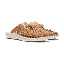 Shop UNEEK Premium leather Slide Pour Femme  |  Cookie Dough Femme Chaussures À Enfiler