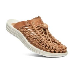 Shop UNEEK Premium leather Slide Pour Femme  |  Cookie Dough Femme Chaussures À Enfiler