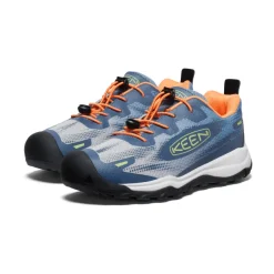 Discount Wanduro Speed Hiking Shoe Pour Jeunes  |  Vintage Indigo/Tangerine Enfant Chaussures