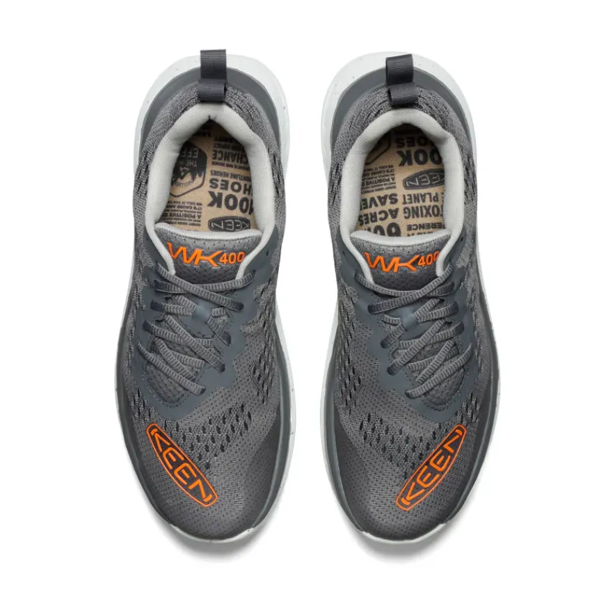 New WK400 Sneaker Pour Homme | Steel Grey/Scarlet Ibis Homme Chaussures